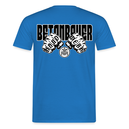 Unisex T-Shirt "Betonbauer" - Royalblau