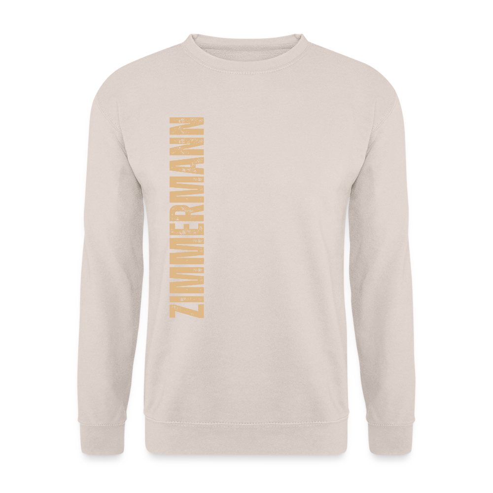 Unisex Pullover "Zimmermann" - Sand