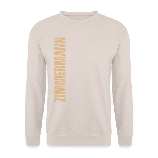 Unisex Pullover "Zimmermann" - Sand