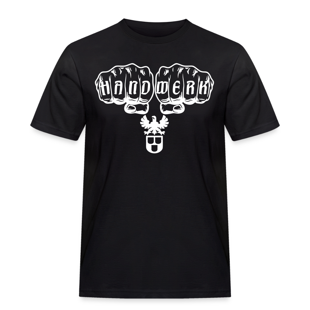 Männer Workwear T-Shirt "Maler" Schwarz Männer Workwear T-Shirt
