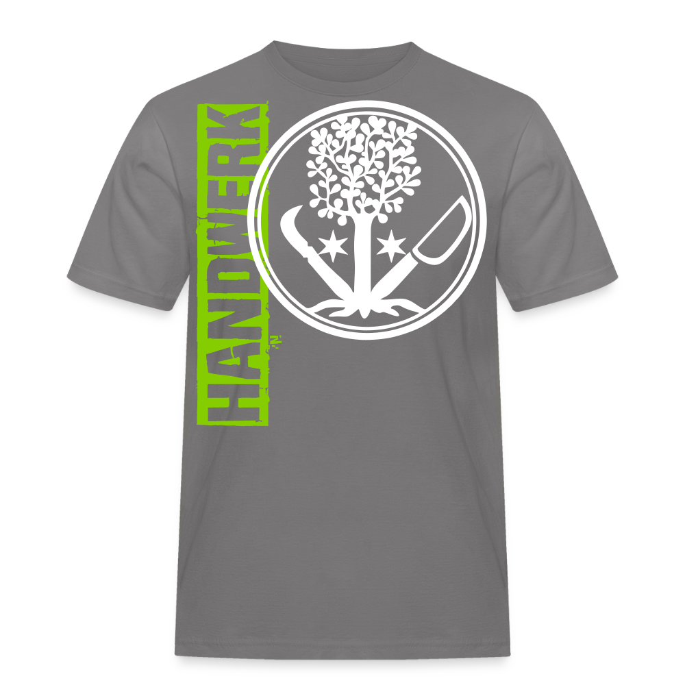 Unisex Workwear T-Shirt "GaLaBauer" Grau Männer Workwear T-Shirt