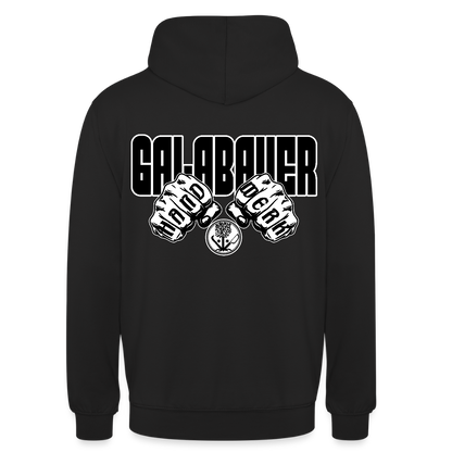 Unisex Hoodie "GaLaBauer" (beidseitig bedruckt) Schwarz Unisex Hoodie