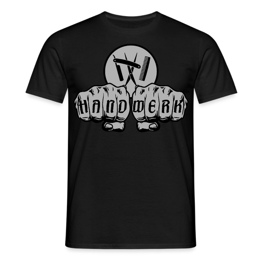 Unisex T-Shirt "Friseur" - Schwarz