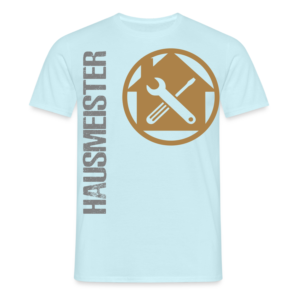 Unisex T-Shirt "Hausmeister" Sky Männer T-Shirt