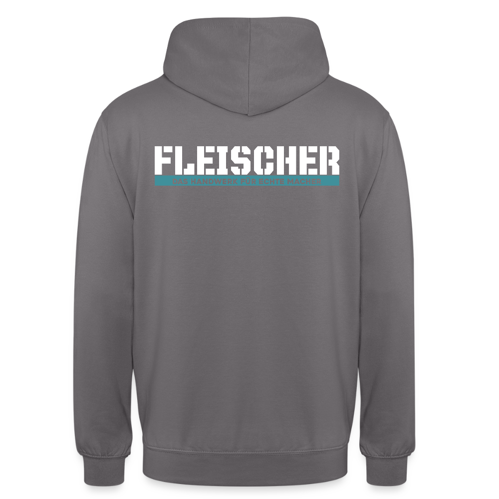 Unisex Hoodie HW-300 | MACHER "Fleischer" Mittelgrau Unisex Hoodie {{ color }}