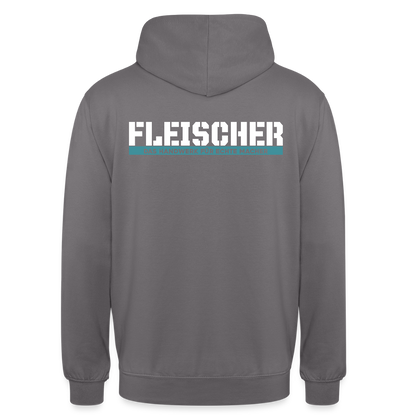 Unisex Hoodie HW-300 | MACHER "Fleischer" Mittelgrau Unisex Hoodie {{ color }}