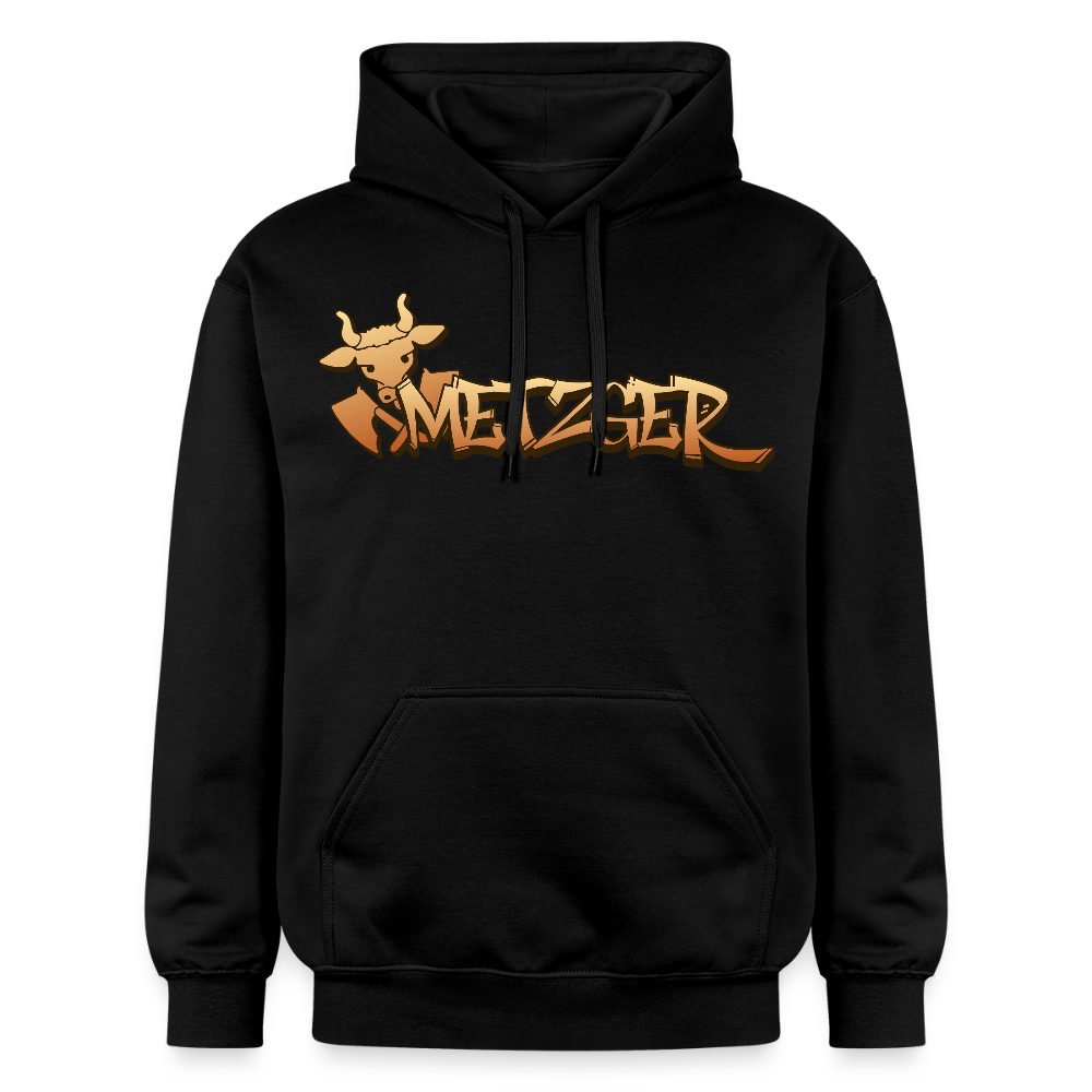 Gildan Unisex Softstyle® "Metzger" Schwarz Gildan Unisex Softstyle® Midweight Hoodie