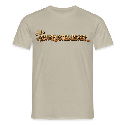 Unisex T-Shirt "Schornsteinfeger" Sandbeige Männer T-Shirt