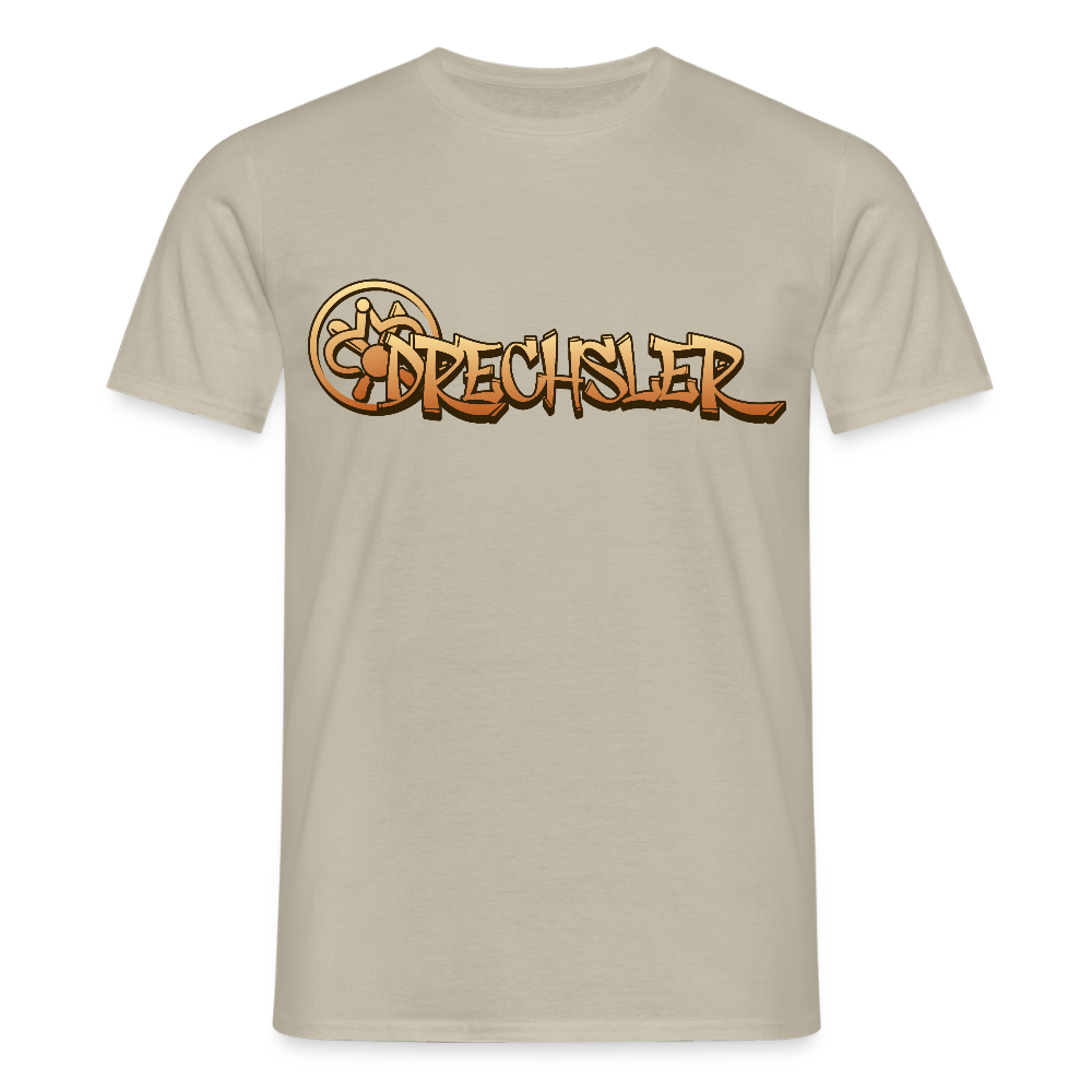 Unisex T-Shirt "Drechsler" Sandbeige Männer T-Shirt