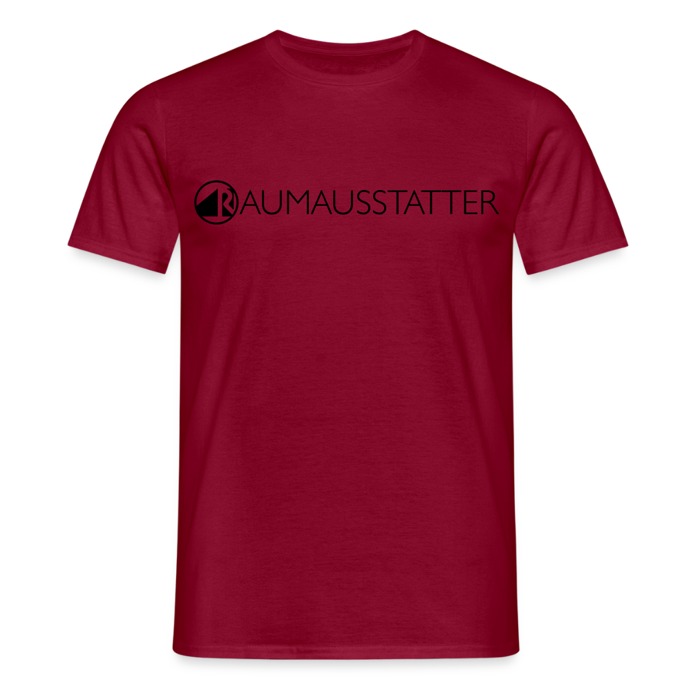 Uisex T-Shirt "Raumausstatter" Ziegelrot Männer T-Shirt