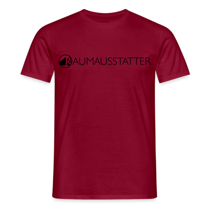 Uisex T-Shirt "Raumausstatter" Ziegelrot Männer T-Shirt