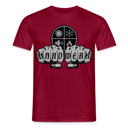 Unisex T-Shirt "Isolierer" Ziegelrot Männer T-Shirt