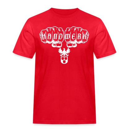 Männer Workwear T-Shirt "Maler" Rot Männer Workwear T-Shirt