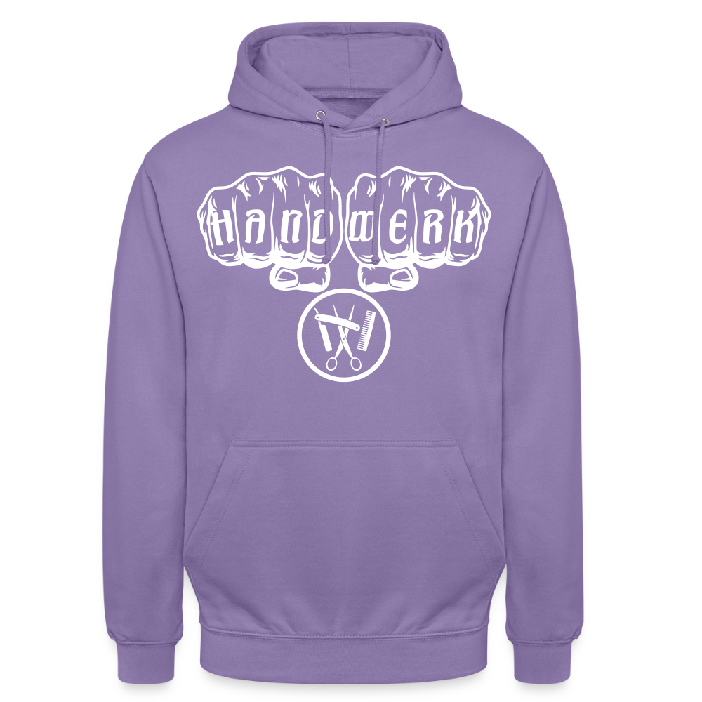 Unisex Hoodie "Friseur" Lavendel Unisex Hoodie