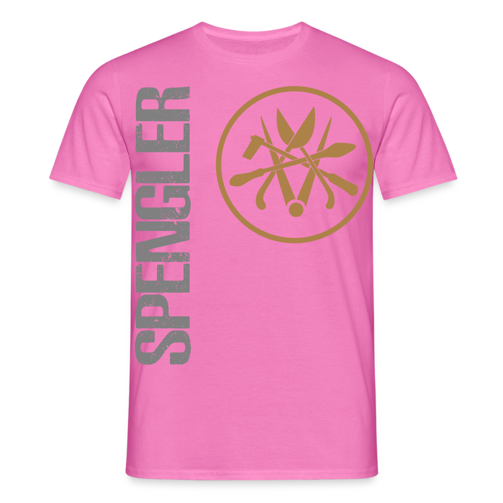 Unisex T-Shirt "Spengler" Pink Männer T-Shirt