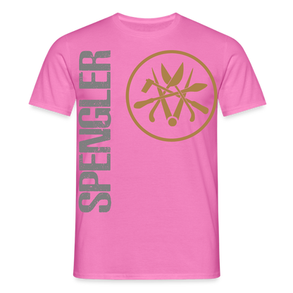Unisex T-Shirt "Spengler" Pink Männer T-Shirt