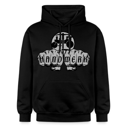 Gildan Unisex Softstyle® "Strassenbauer" Schwarz Gildan Unisex Softstyle® Midweight Hoodie