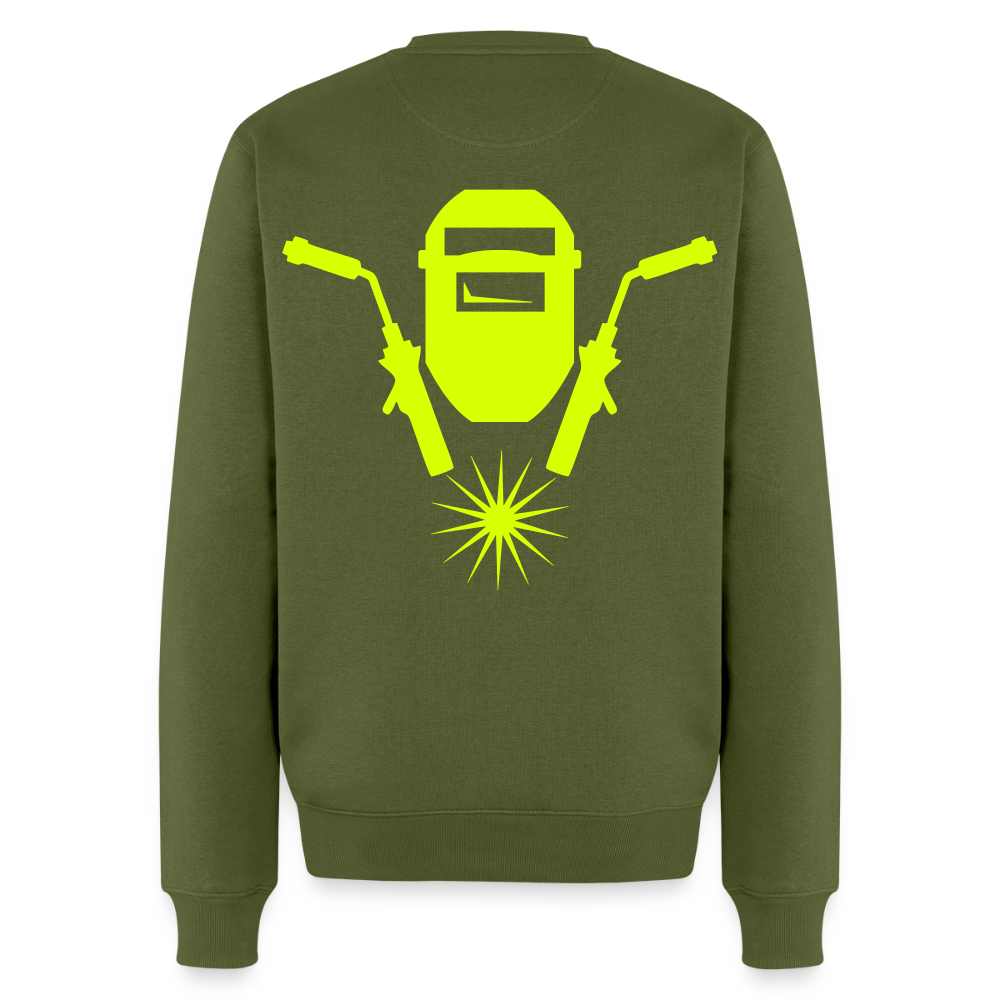 Unisex Premium Pullover "Metallbauer" neongelb Männer Premium Pullover