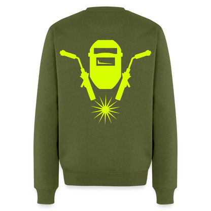 Unisex Premium Pullover "Metallbauer" neongelb Männer Premium Pullover
