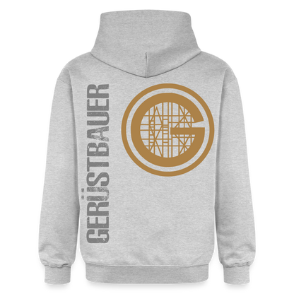 Gildan Unisex Softstyle® "Gerüstbauer" Hellgrau meliert Gildan Unisex Softstyle® Midweight Hoodie