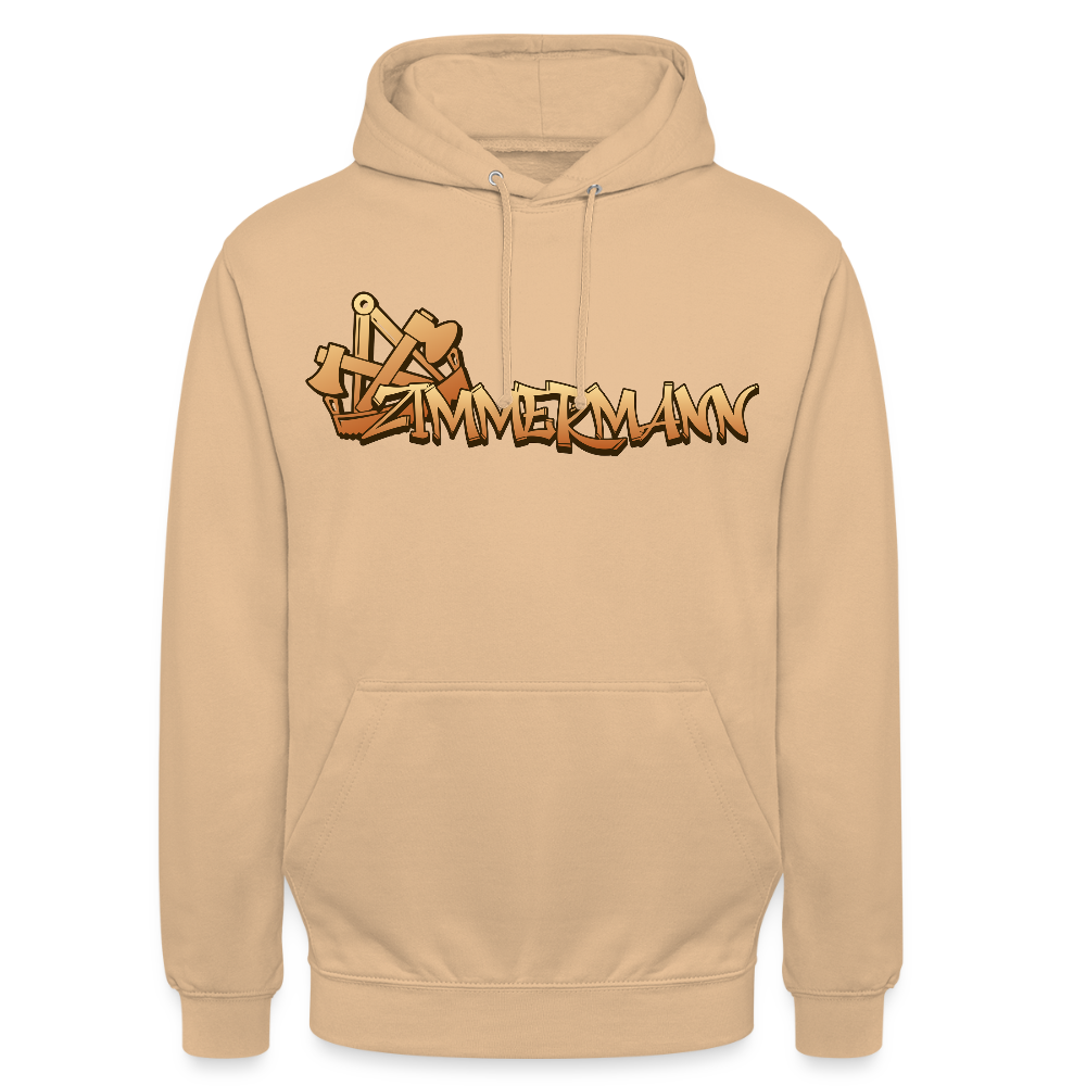 Unisex Hoodie "Zimmermann" Pfirsich Unisex Hoodie