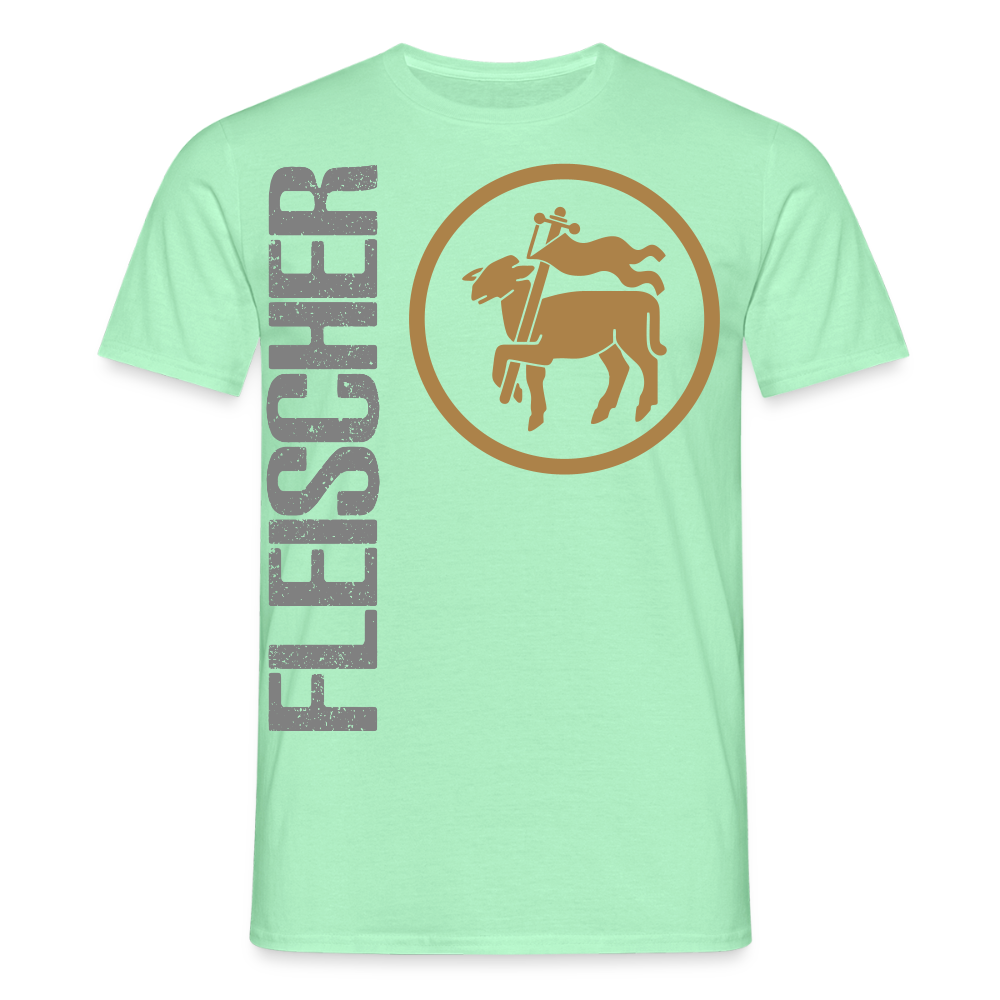 Unisex T-Shirt "Fleischer" Mintgrün Männer T-Shirt