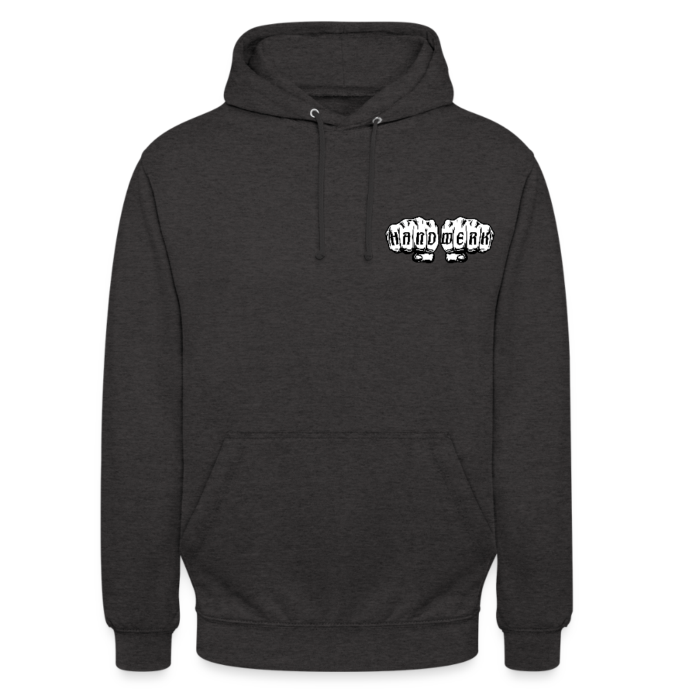 Unisex Hoodie "Drechsler" (beidseitig bedruckt) - Anthrazit