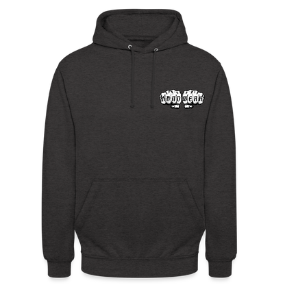Unisex Hoodie "Drechsler" (beidseitig bedruckt) - Anthrazit