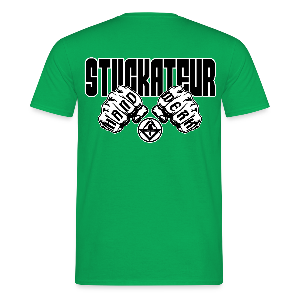 Unisex T-Shirt "Stuckateur" Kelly Green Männer T-Shirt