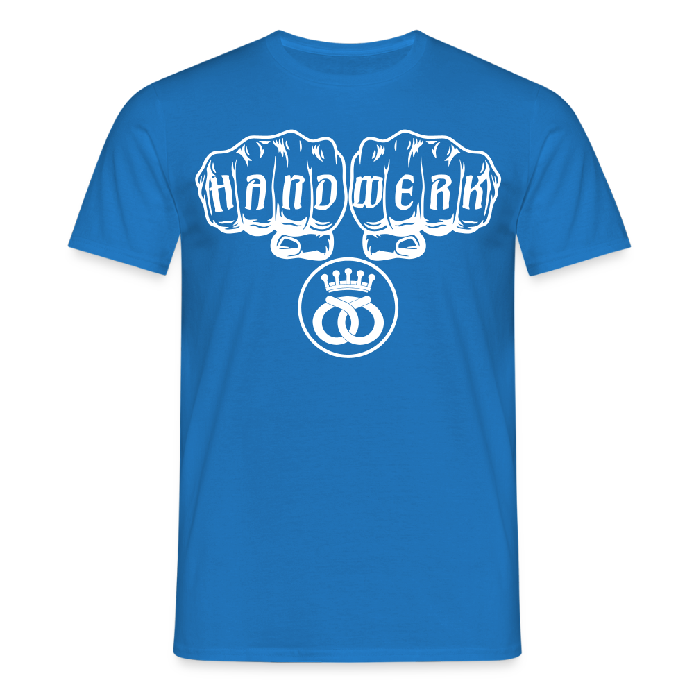 Unisex T-Shirt "Bäcker" Royalblau Männer T-Shirt