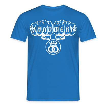 Unisex T-Shirt "Bäcker" Royalblau Männer T-Shirt