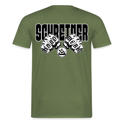 Unisex T-Shirt "Schreiner" Militärgrün Männer T-Shirt