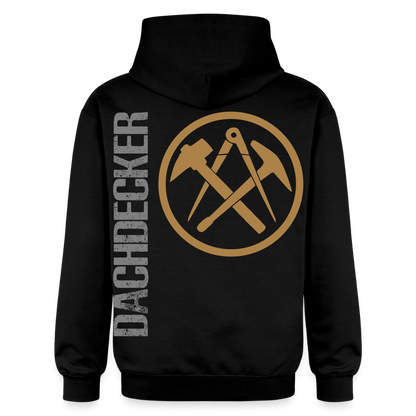 Gildan Unisex Softstyle® "Dachdecker" Schwarz Gildan Unisex Softstyle® Midweight Hoodie
