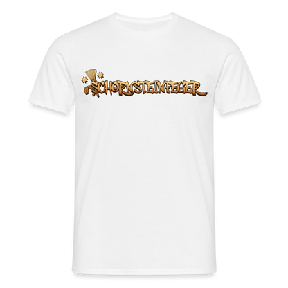 Unisex T-Shirt "Schornsteinfeger" Weiß Männer T-Shirt