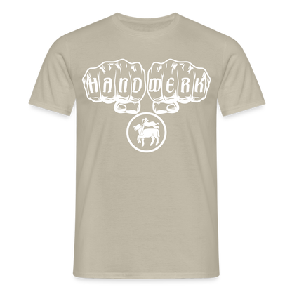 Unisex T-Shirt "Fleischer" Sandbeige Männer T-Shirt