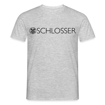 Unisex T-Shirt "Schlosser" Grau meliert Männer T-Shirt