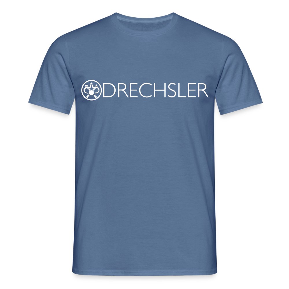 Unisex T-Shirt "Drechsler" Taubenblau Männer T-Shirt