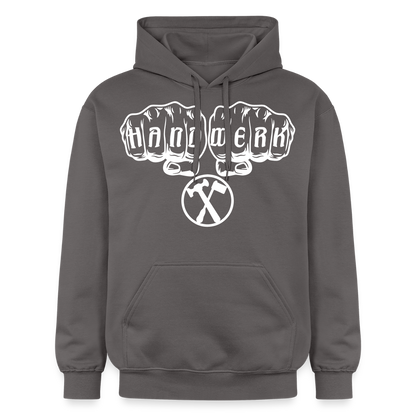 Gildan Unisex Softstyle® "Installateur" Dunkelgrau Gildan Unisex Softstyle® Midweight Hoodie