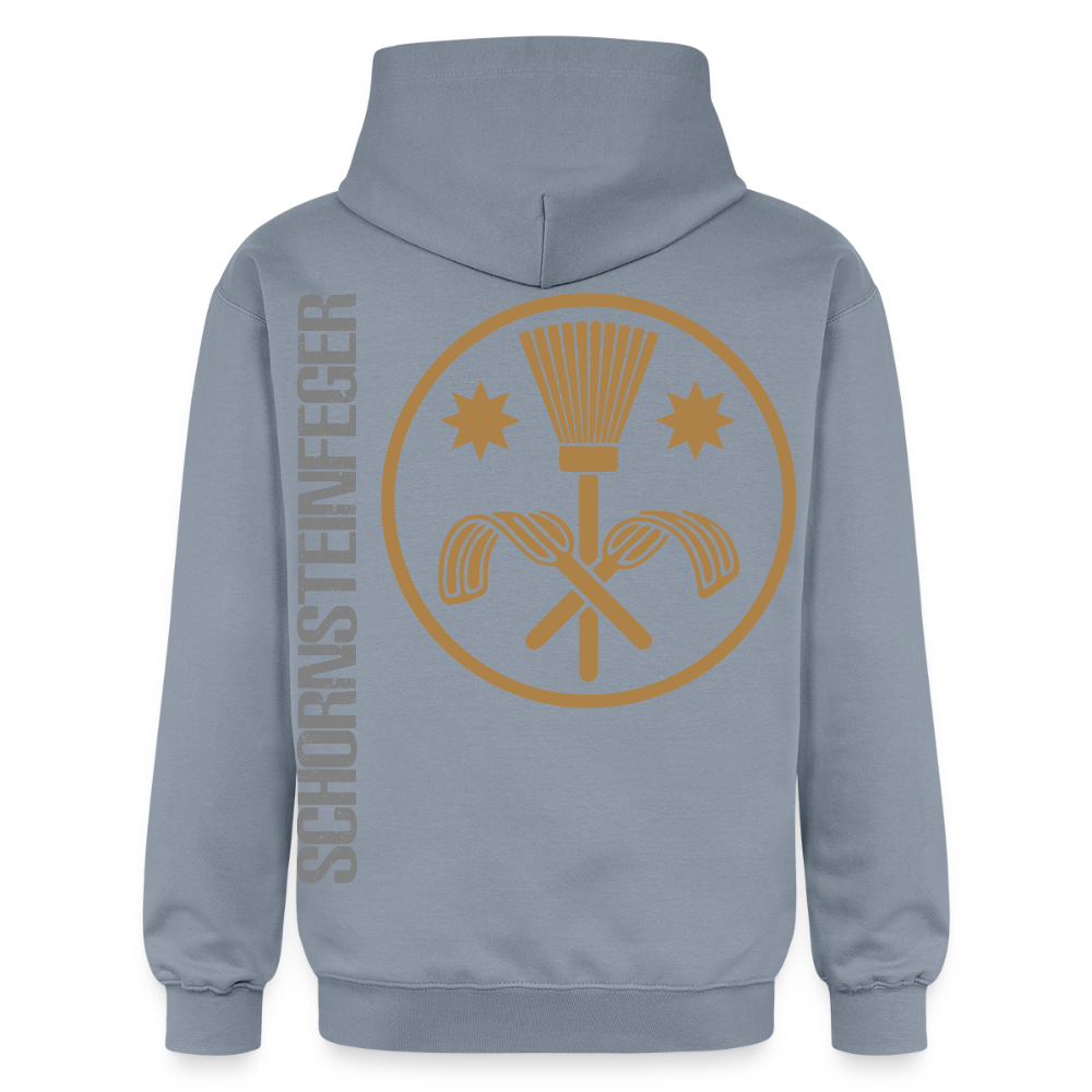 Gildan Unisex Softstyle® "Schornsteinfeger" Blau Gildan Unisex Softstyle® Midweight Hoodie