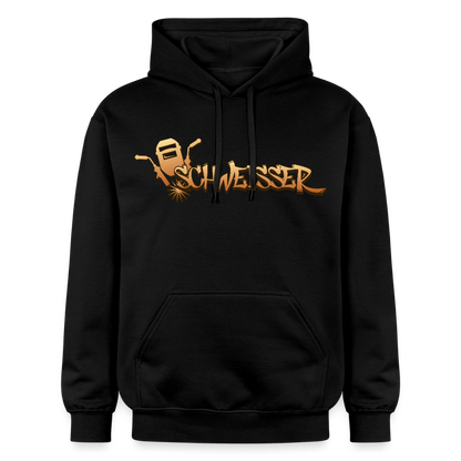 Gildan Unisex Softstyle® "Schweisser" Schwarz Gildan Unisex Softstyle® Midweight Hoodie