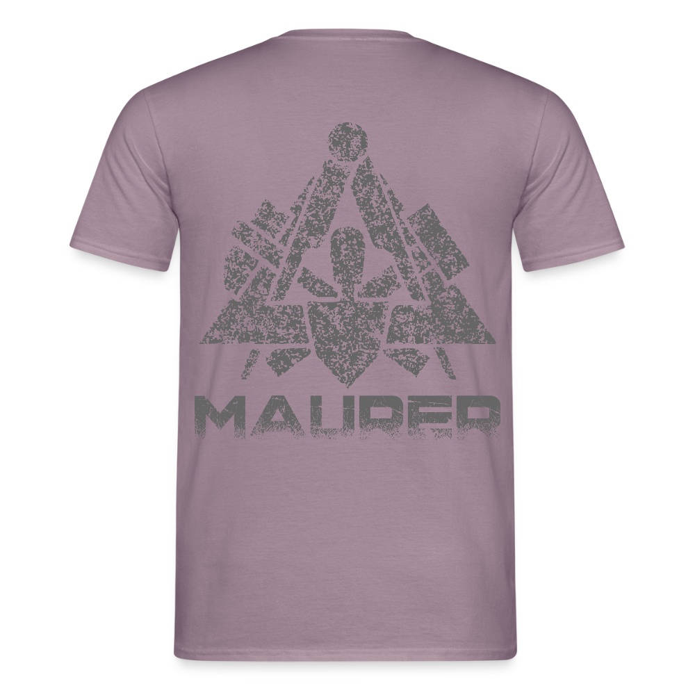Unisex T-Shirt "Maurer" Lilagrau Männer T-Shirt