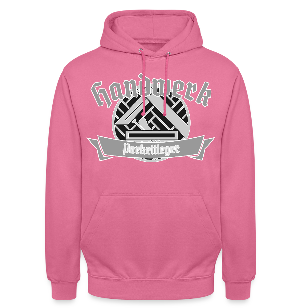 Unisex Hoodie "Parkettleger" Pink Unisex Hoodie