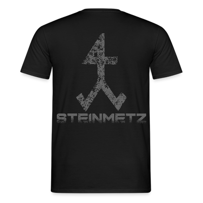 Unisex T-Shirt "Steinmetz" Schwarz Männer T-Shirt