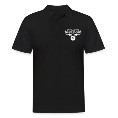 Männer Poloshirt "Hausmeister" Schwarz Männer Poloshirt
