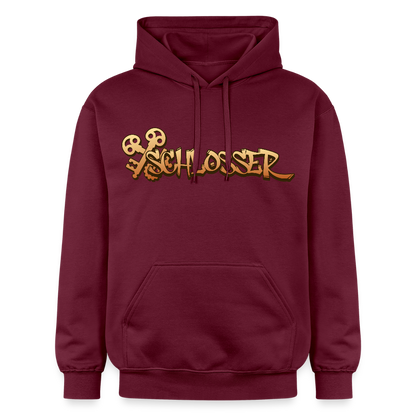 Gildan Unisex Softstyle® "Schlosser" Maroon Gildan Unisex Softstyle® Midweight Hoodie