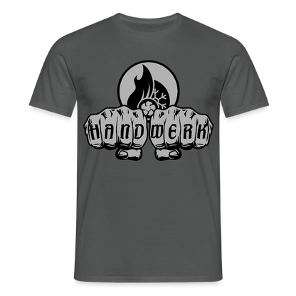 Unisex T-Shirt "Klimatechniker" Anthrazit Männer T-Shirt