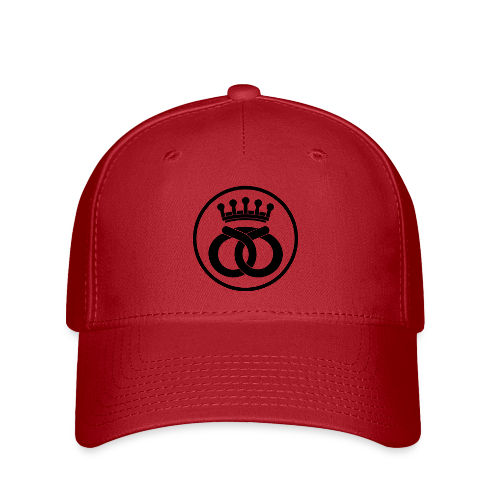 Flexfit Cap "Bäcker" Rot Flexfit Cap