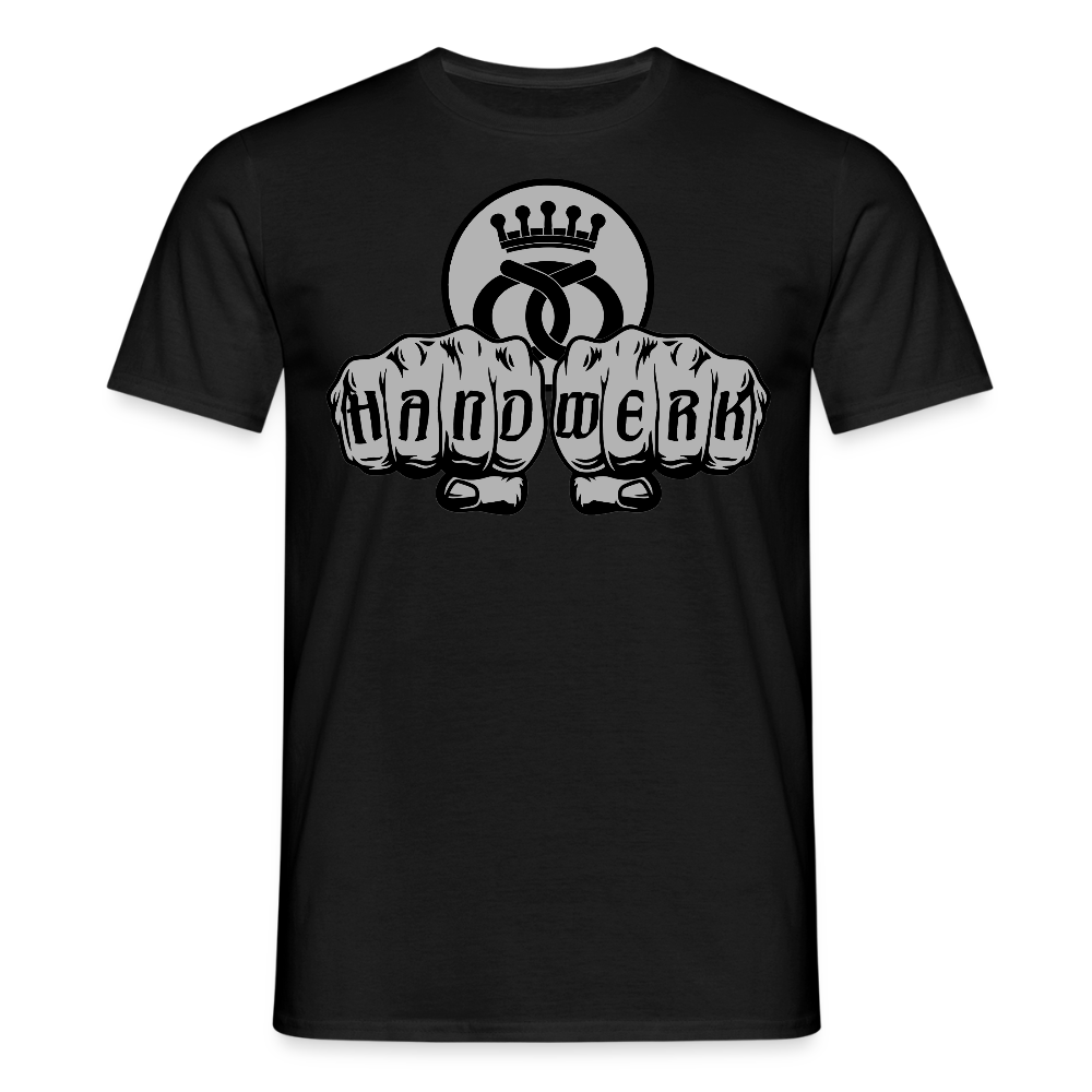 Unisex T-Shirt "Bäcker" Schwarz Männer T-Shirt