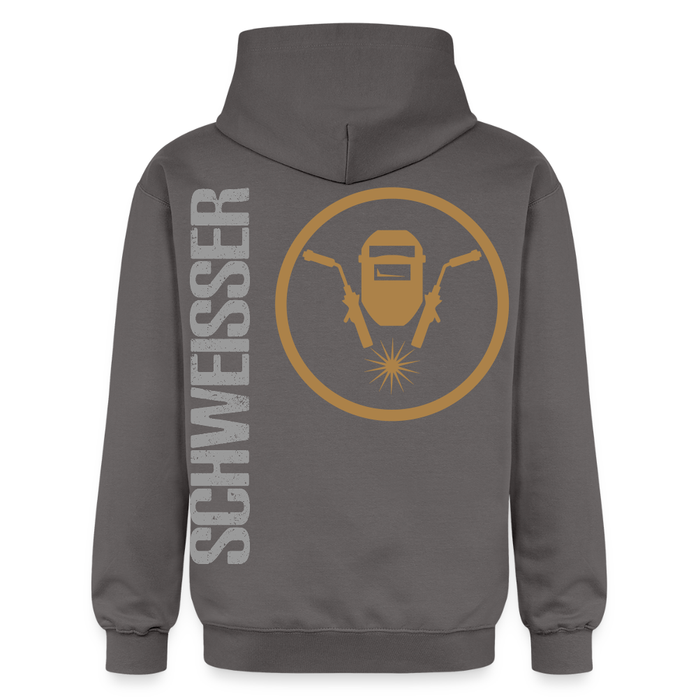 Gildan Unisex Softstyle® "Schweisser" Dunkelgrau Gildan Unisex Softstyle® Midweight Hoodie