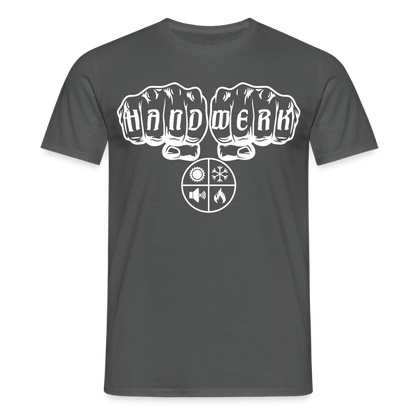 Unisex T-Shirt "Isolierer" Anthrazit Männer T-Shirt